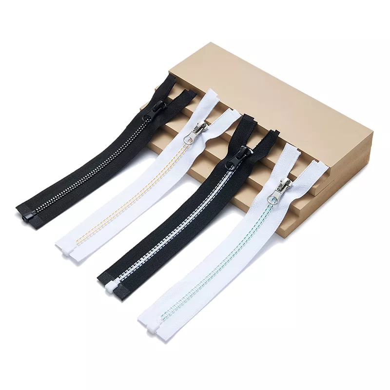 Ympäristöystävällinen kierrätysmuovista valmistettu vetoketju