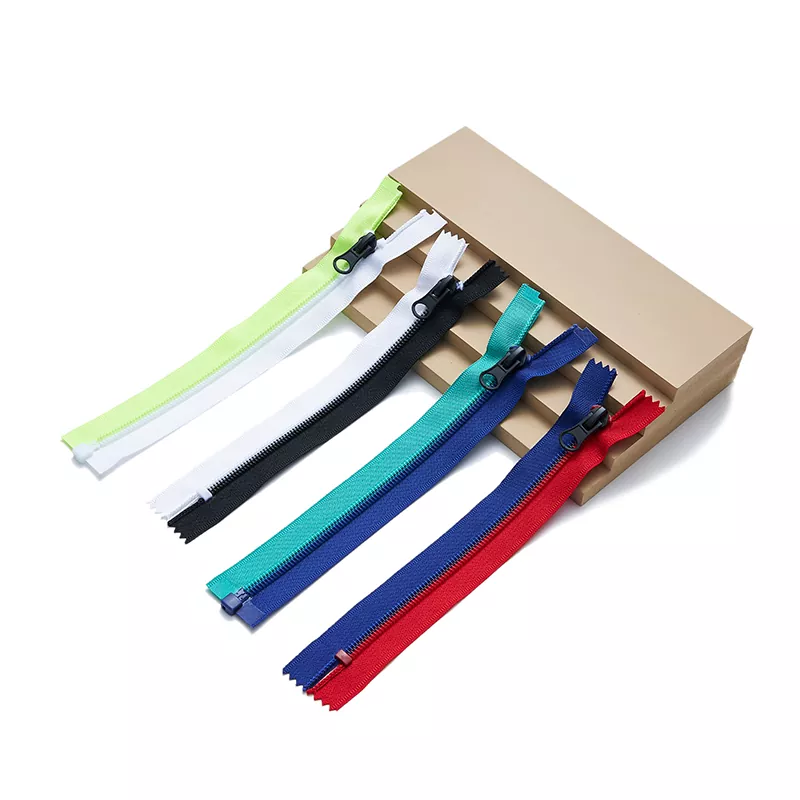 Nylon lukittava vetoketju